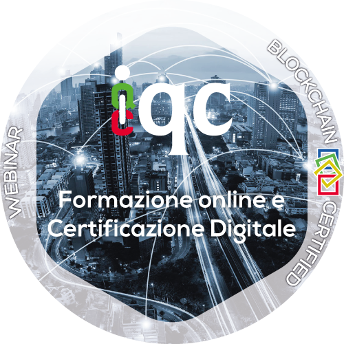 Webinar "Formazione on line e Certificazione Digitale"